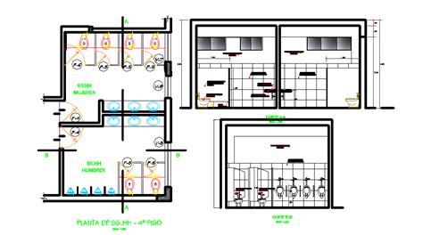 Plumbing Plan And Elevation Detail Dwg File Cadbull