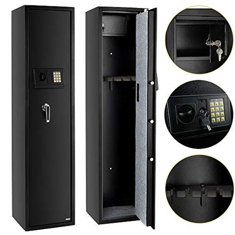 Bonnlo Quick Access Gun Safe Electronic 5 Rifle Gun Safe Large Firearms