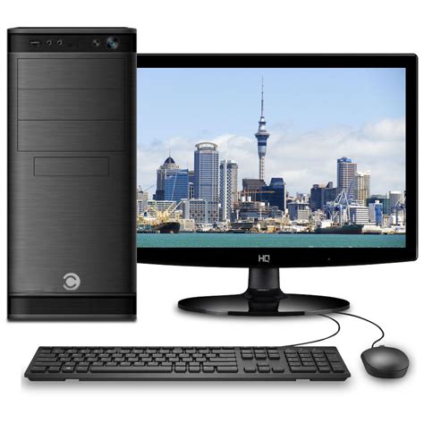 Computador Desktop Completo Com Monitor Intel Core I3 4gb Hd 2tb Hdmi