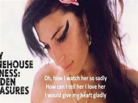 Amy Winehouse The Girl From Ipanema Lyric Video Youtube