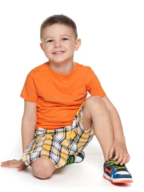 Happy Preschool Boy Stock Image Image Of Single Smile 35008907