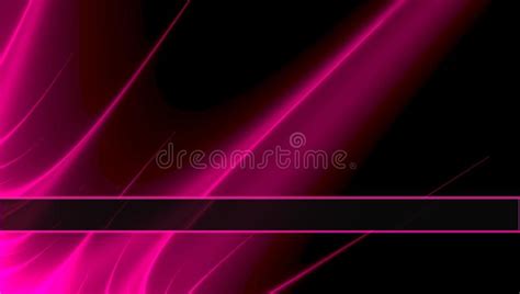 Abstract Purple Background With Ribbon Stripe Stock