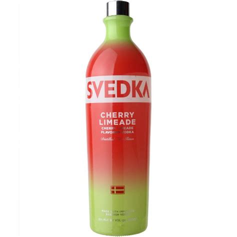 Svedka Cherry Limeade Flavored Vodka Ltr Marketview Liquor