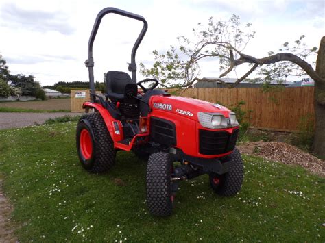 Sold Kubota B2230 Compact Tractor 4x4 Turf Tyre For Sale Fnr Machinery