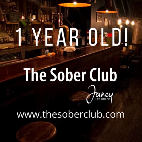 The Sober Club Is Almost One Grab Some Ts The Sober Club