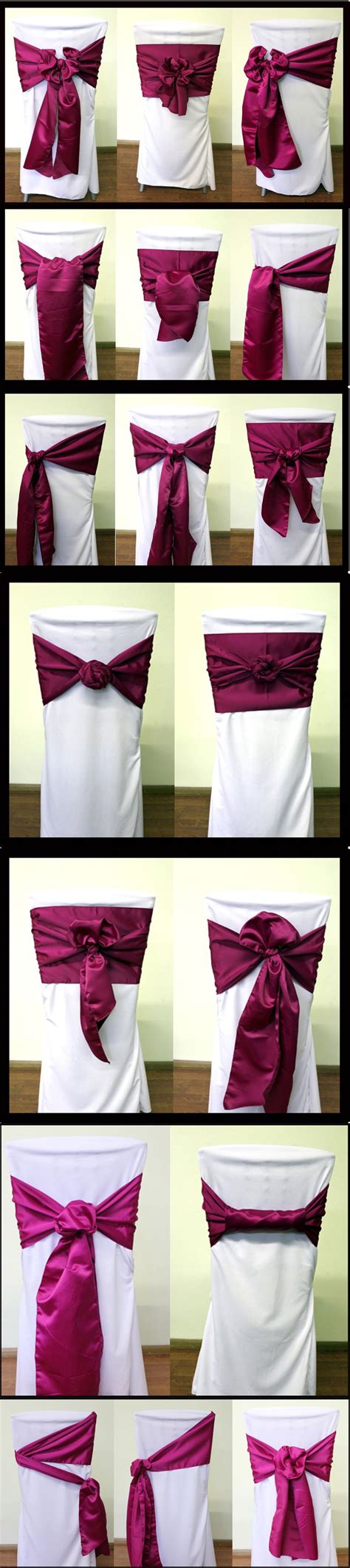 Dhgate.com provide a large selection of promotional chair sashes accessories on sale at cheap price and excellent crafts. 18 ways to tie a chair sash | Wedding chair sashes ...