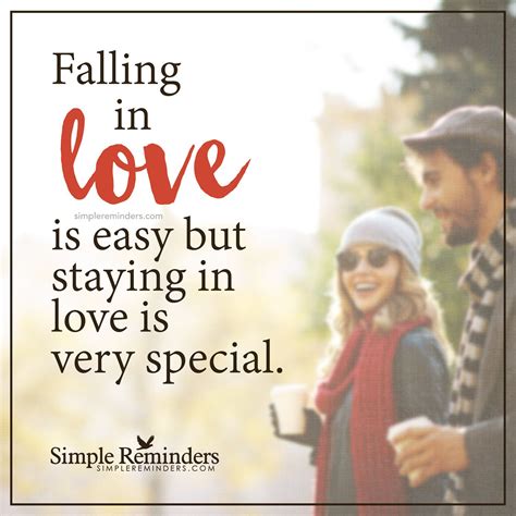 Falling In Love Is Easy By Unknown Author Simple Reminders Everyday