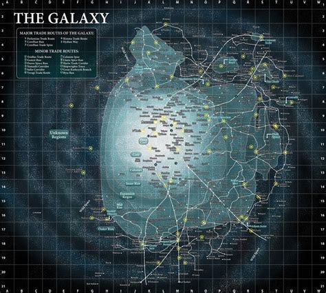 Star Wars Galaxy Map I Made To Learn Some Photoshop Starwars Galaxy