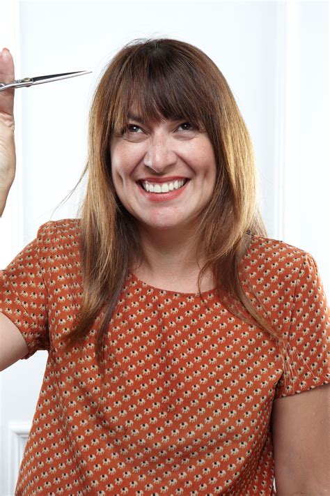 Photos How To Cut Your Own Bangs