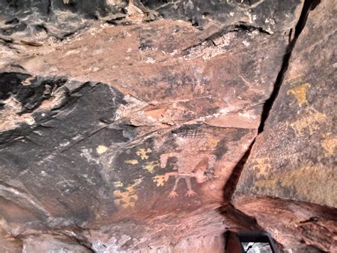 Petroglyphs In Zion National Park Thousands Of Years Old There Is No