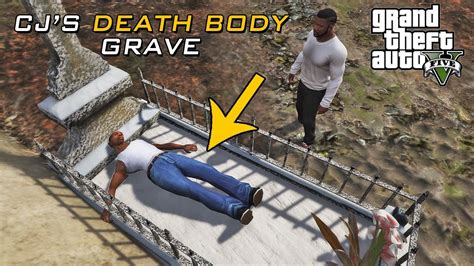 I found CJ's Dead Body in GTA 5! (CJ's Grave 2020 Hidden Secret)  YouTube