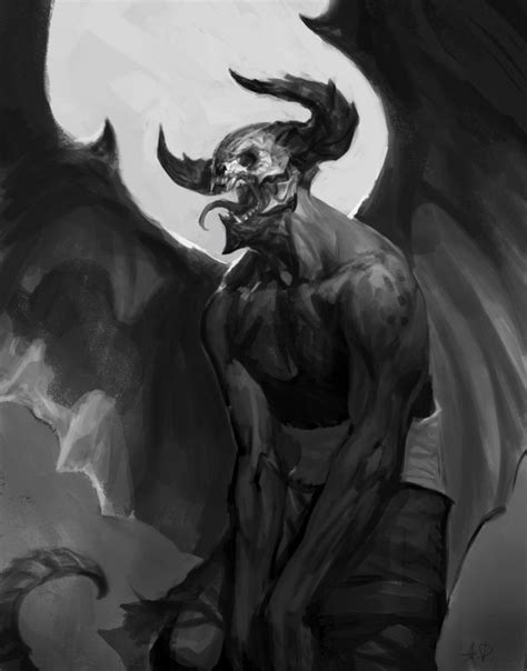 Demon Sketch Demon Sketch Creature Concept Art Monster Concept Art
