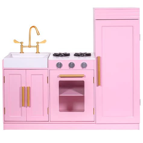 The advertisement picture is misleading because it actually doesn't. ihubdeal Classic Toys Kids Play Kitchen Pretend Play Set ...
