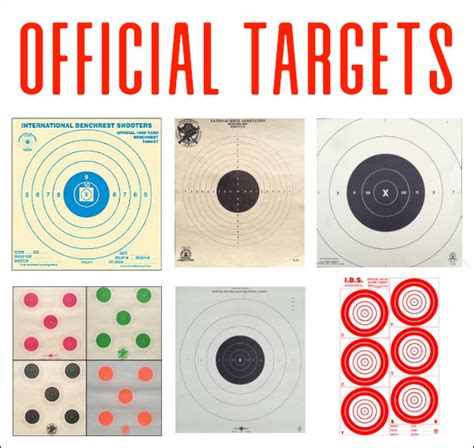 Sources For Official Shooting Targets For Many Disciplines Daily Bulletin