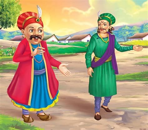 Akbar And Birbal The Beautiful Child Kannadi