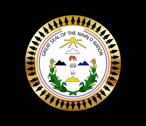 The Great Seal Of The Navajo Nation Digital Art By Wesam Khalil Pixels