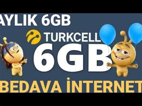 Bedava internet hediyesi Türkcell YouTube