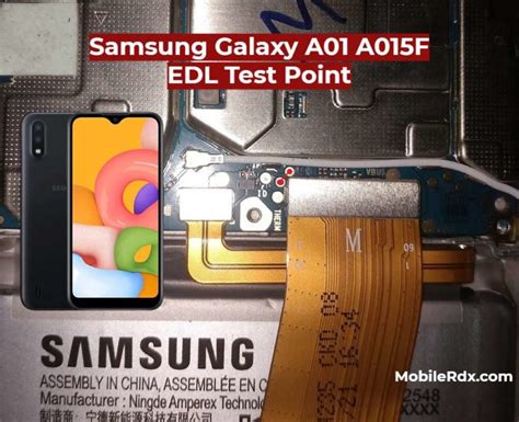 Samsung A A F EDL Mode Test Point PINOUT GSMSERVERPRO