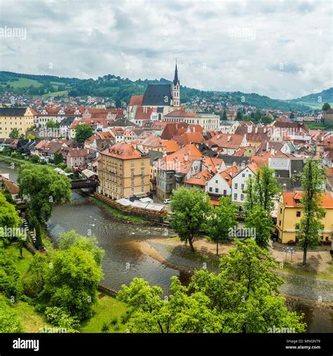 Cityscape Cesky Krumlov Hi Res Stock Photography And Images Alamy