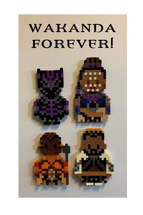 Black Panther Perler Bead Patterns