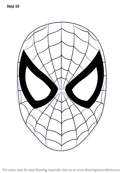 The human face is one of the most intriguing subjects an artist can tackle. Step by Step How to Draw Spiderman Face ...