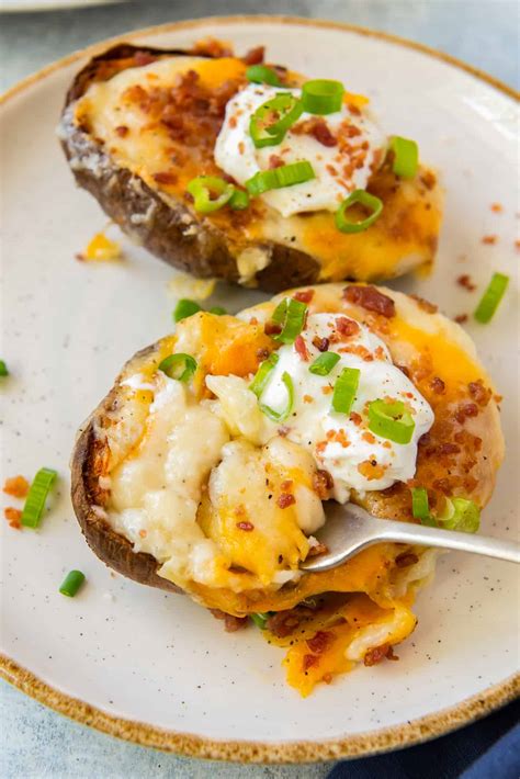 Air Fryer Twice Baked Potatoes The Cookie Rookie