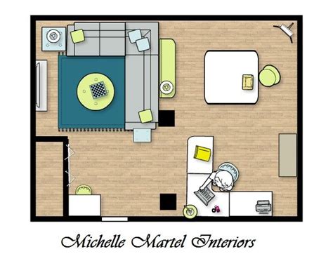 Craft room ideas should include certain elements for maximum inspiration and productivity. basement floor plan. "family room & craft room combo" | J ...