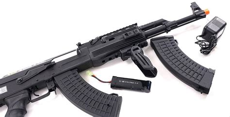 Echo 1 Ak 47 Ris Black Aeg Airsoft Gun Airsoft Atlanta