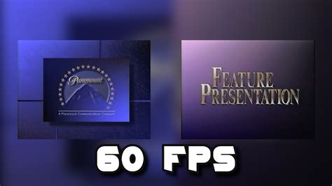 Paramount Feature Presentation 1989 60fps Youtube