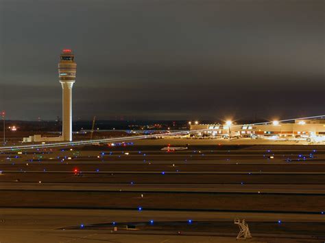 Hartsfield Jackson Atlanta International Airport At Night Flickr