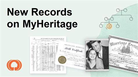 New Records On Myheritage Youtube