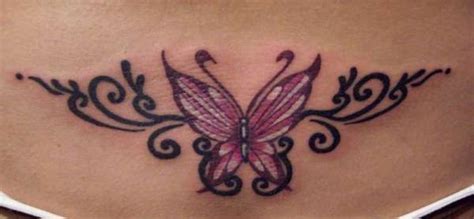 Butterfly Tramp Stamp With Images Tramp Stamp Tattoos Back Tattoos Tattoos
