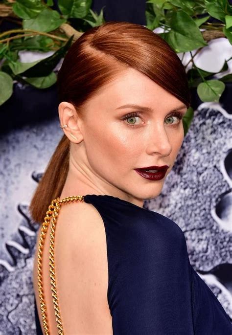 the unexpected lipstick color you ll want to wear this season bryce dallas howard celebrity
