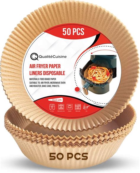 QualitéCuisine Airfryer Bakpapier Bakpapier 50 Stuks 20 cm