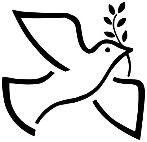 Dove W Branch 1 Peace Peace Peace Flag Peace Symbol Peace Sign Art