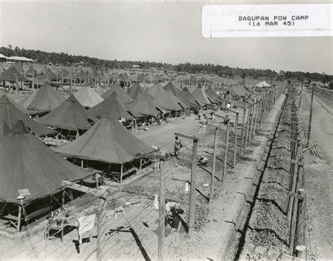 Pow Camp Near Dagupan In The Philippines On 16 March 1945 The Digital