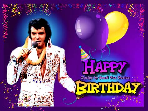 Elvis Presley Singing Happy Birthday