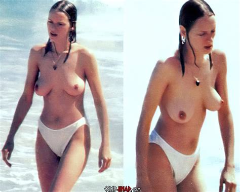 Uma Thurman Nude Debut At Years Old Remastered And Enhanced Hottiestars