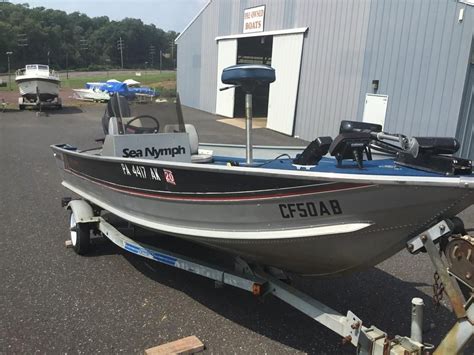 1987 Sea Nymph 16ft16ft Bass Boat