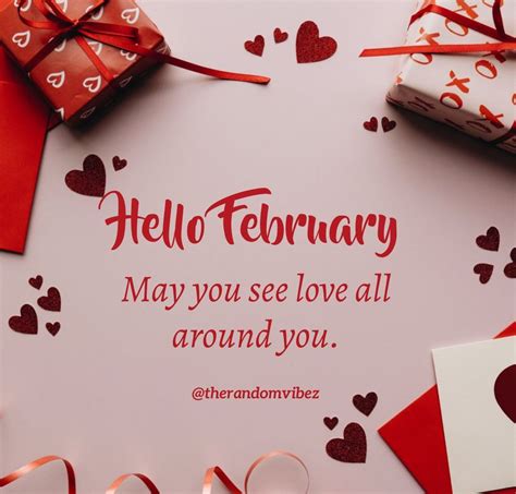 Hello February May You See Love All Around You Hellofebruaryquotes