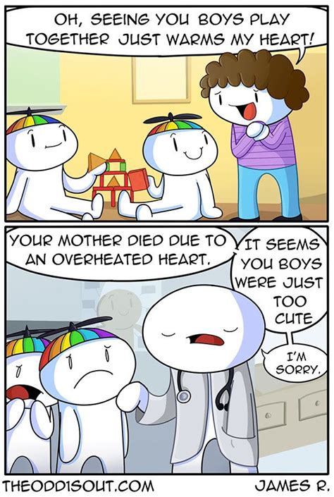 These 275 Funny Comics By Theodd1sout Have The Most Unexpected Endings