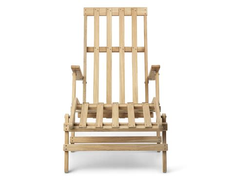 The BM5565 Deck Chair with integrated footrest by Børge Mogensen – Carl