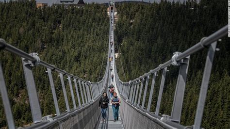 W Czechach Zostaje Otwarty Najdłuższy Na świecie Wiszący Most Dla Pieszych