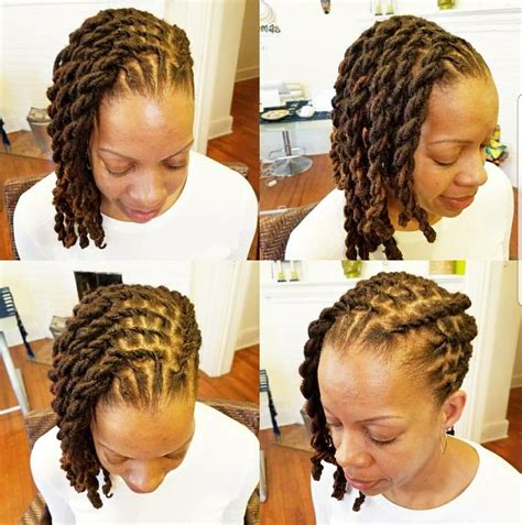 There are several dreadlock styles to make your hair easier for you to handle. Sandystyles (With images) | Natural hair styles, Locs ...