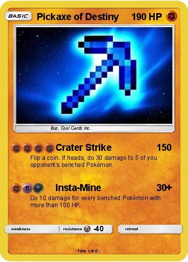 Pokémon Pickaxe Of Destiny Crater Strike My Pokemon Card