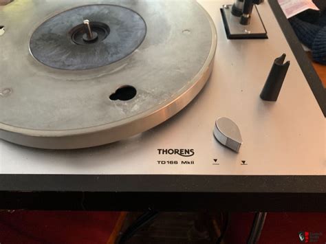 Rega P1 Turntable With Carbon Cartridge And Thorens 166 Turntable Photo