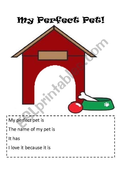 English Worksheets Perfect Pet