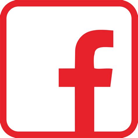 Download High Quality Facebook Icon Transparent Red Transparent Png
