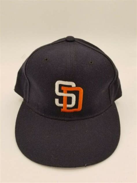 Vintage San Diego Padres New Era Fitted Hat Deadstock 90s 6 58 Rare