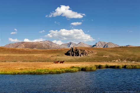 Beautiful Mountain Scenery Of Dzungaria · Kazakhstan Travel And Tourism